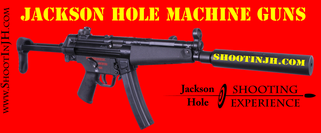 Shoot Machine Guns near Yellowstone 枪炮 黄石