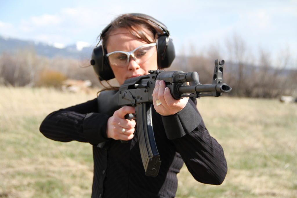  AK-47 Shoot Guns In Wyoming