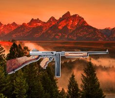 Things to do in Jackson Hole - Shoot a Tommy Gun