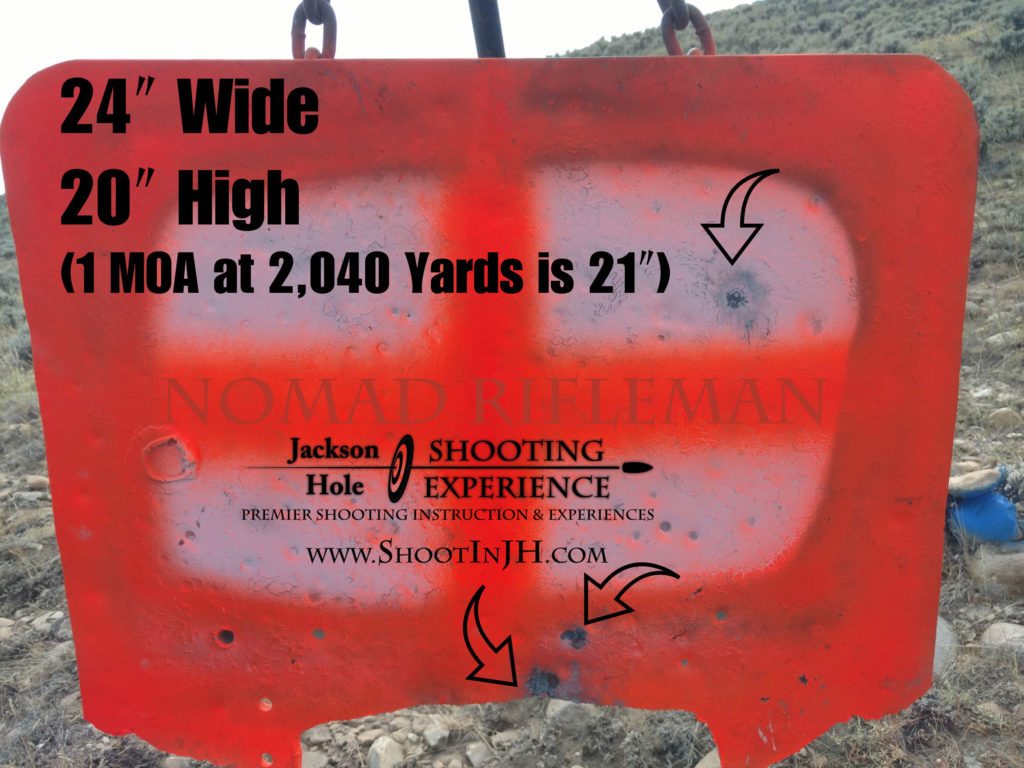 2000 Yard Long Range Shooting in Wyoming