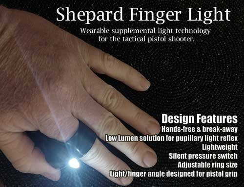 Tactical Flashlight for Searching - Tactical Finger Ring Search Light
