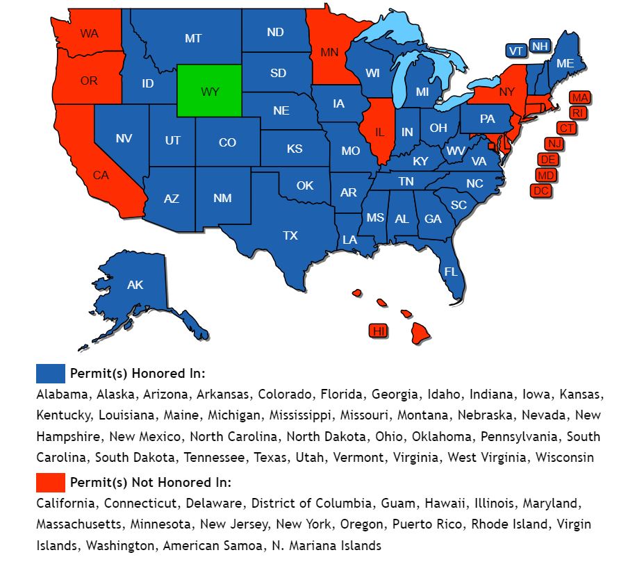 Wyoming cfp reciprocity map May 2024