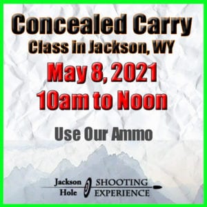 CCW Pistol Training in Jackson Hole