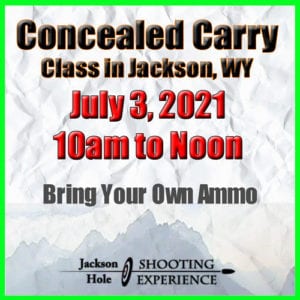 Concealed Firearms Training Wyoming